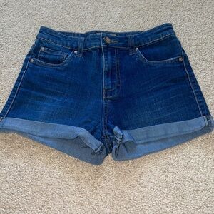 Womens Blue Jean Shorts